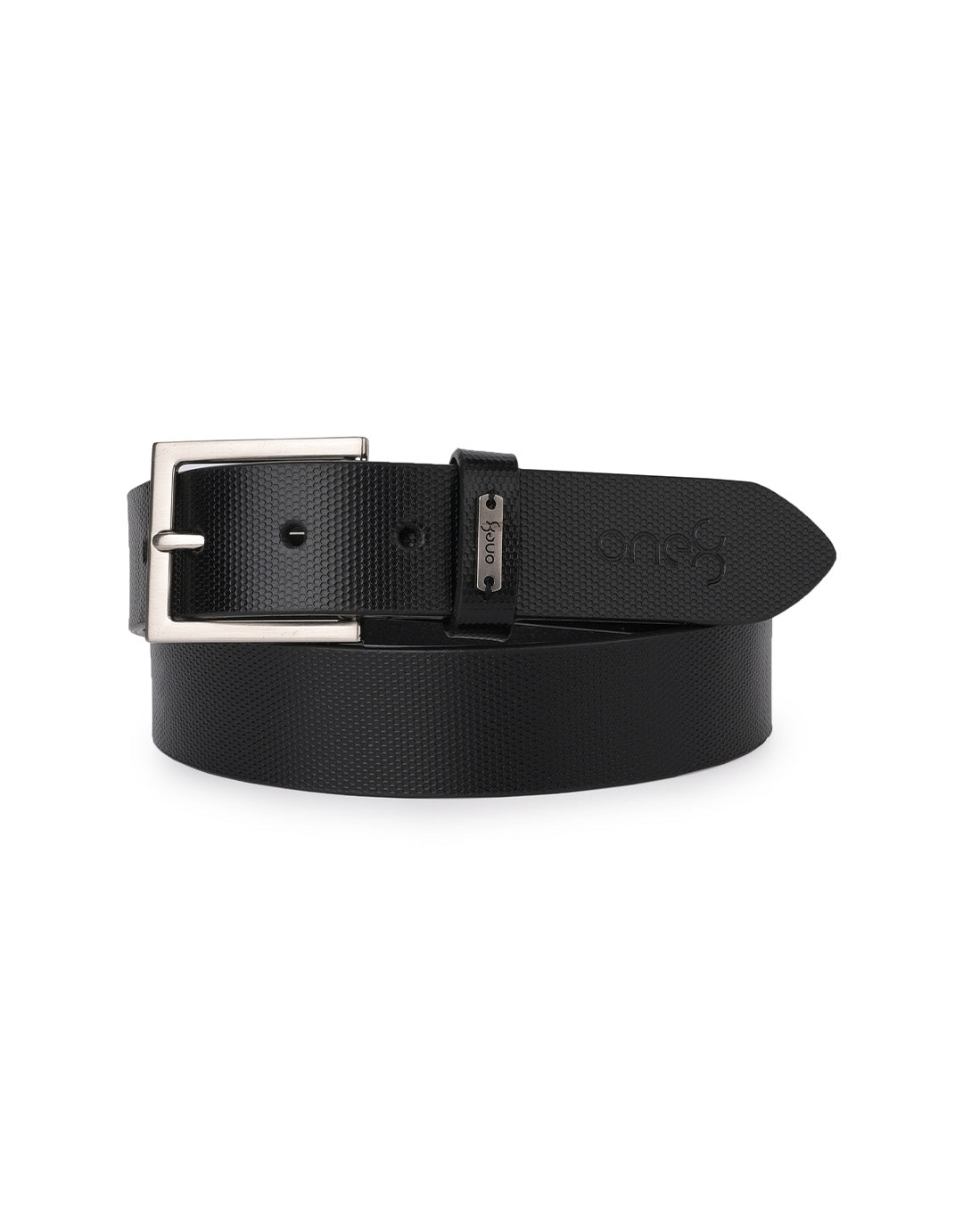 Men's Premium Leather Black Belt B0803-AI01