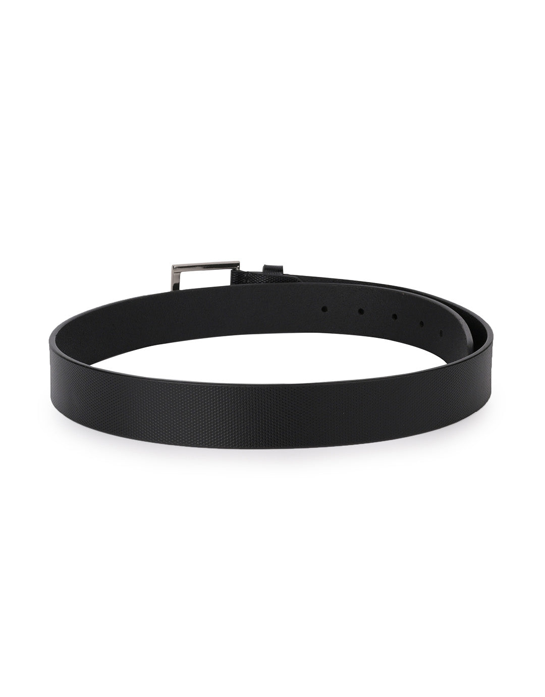 Men's Premium Leather Black Belt B0803-AI01