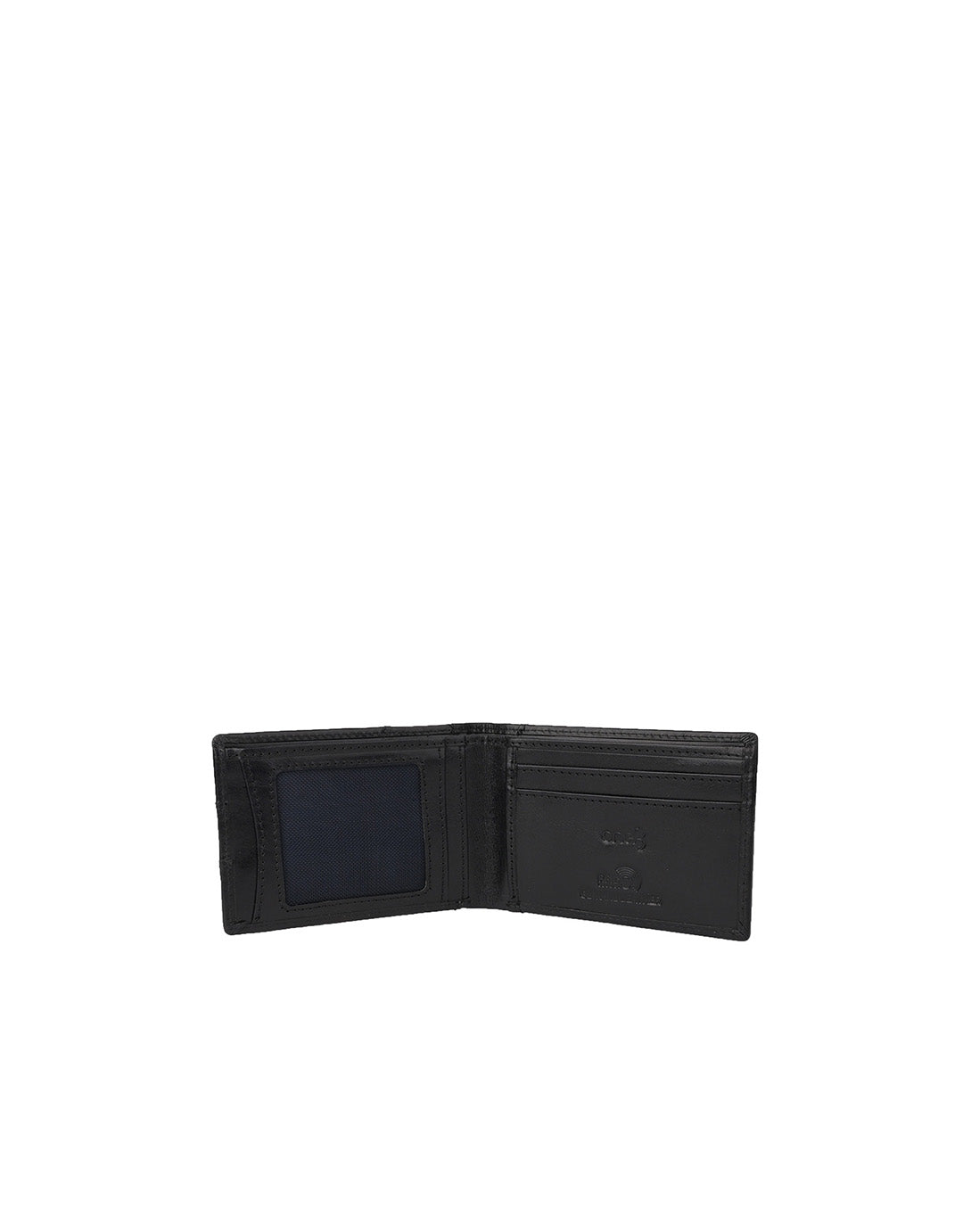 Premium Leather Wallet Black DW001-HS01