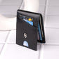 Premium Leather Wallet Black DW001-HS01