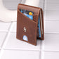 Premium Leather Wallet Brown DW001-HS02