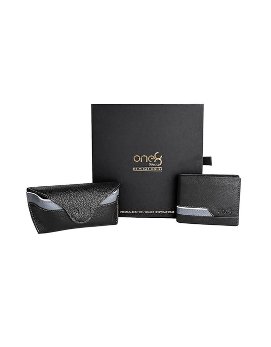 Premium Leather Accessories Gift Combo Black GP006-HS01