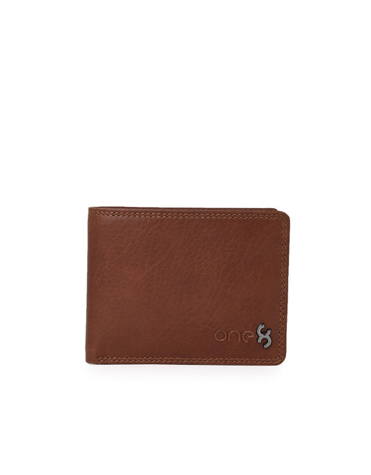 Premium-Leather Wallet Brown W1222-HS02