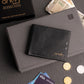 Premium Leather Wallet Black W1419-HS01