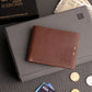 Premium Leather Wallet Brown W1419-HS02